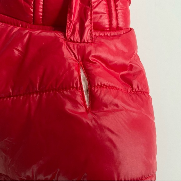 The Worthy Dog Park City Puffer Hoodie Jacket Red XS Winter Sherpa Pet Cozy NWT - Picture 11 of 11